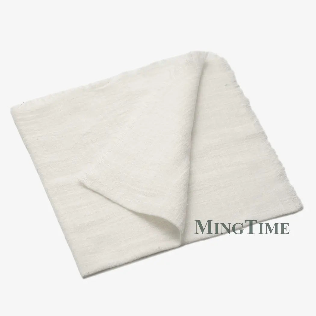 Napkin Cotton Cloth 41*41cm Rustic Gauze Hanky Tea Towel Dining Place Mats Wedding Supplies Linen Home Table Decor