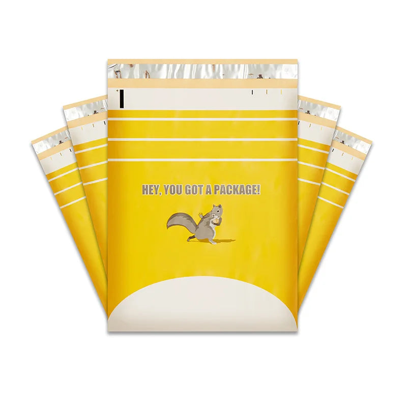 10Pcs 10"x13" Thank You Poly Mailer Envelope, Mailing Shipping Bags with Self Seal Strip Plastic Custom Mailing & Shipping Bags