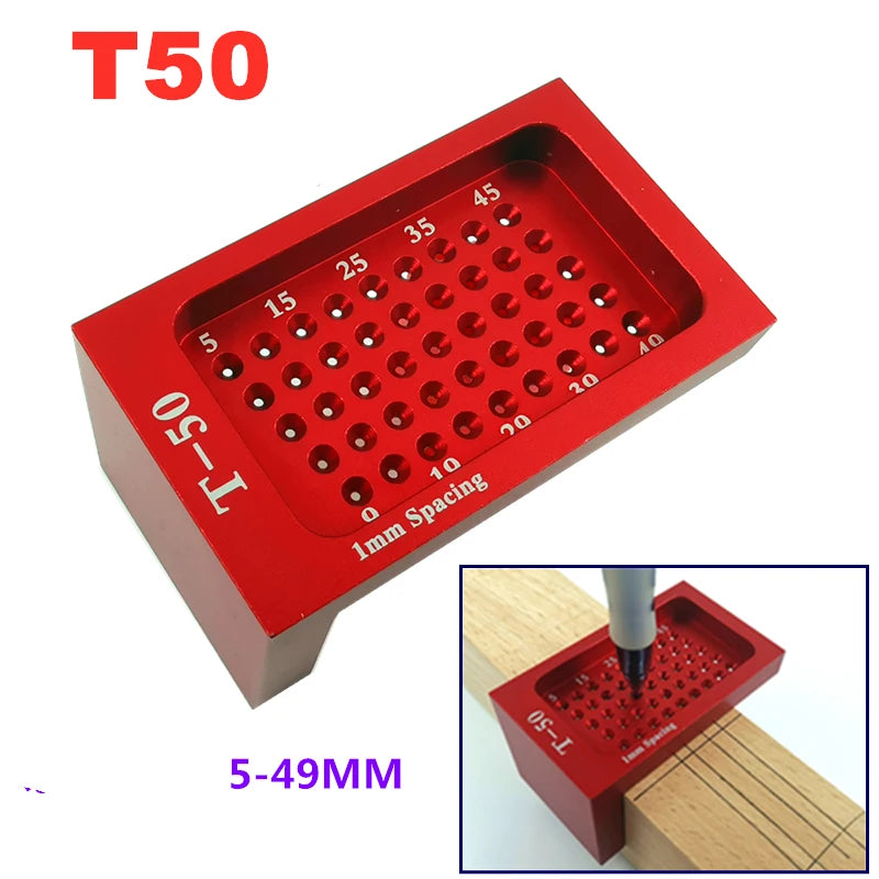 160/200mm Square T-type Scriber Mark Measurement Aluminum Alloy Precision Cross-Calibration Ruler Woodworking Tools