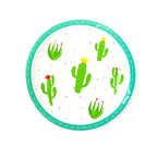 Llama Party Disposable Tableware Cartoon Cactus Alpaca Paper Plates Cups Kids Birthday Party Decoration Baby Shower Supplies