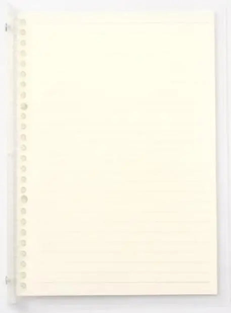 A5 B5 20Holes Loose-Leaf Notebook Refill 60Sheet Spiral Binder Paper Index Inside Page Dot Grid Blank Connell Stationery