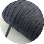 5yards/Lot 6mm Glitter Elastic Ribbon Sewing Elastic Band Fiat Rubber Band For Waist Band Stretch Rope DIY Mask Lanyard
