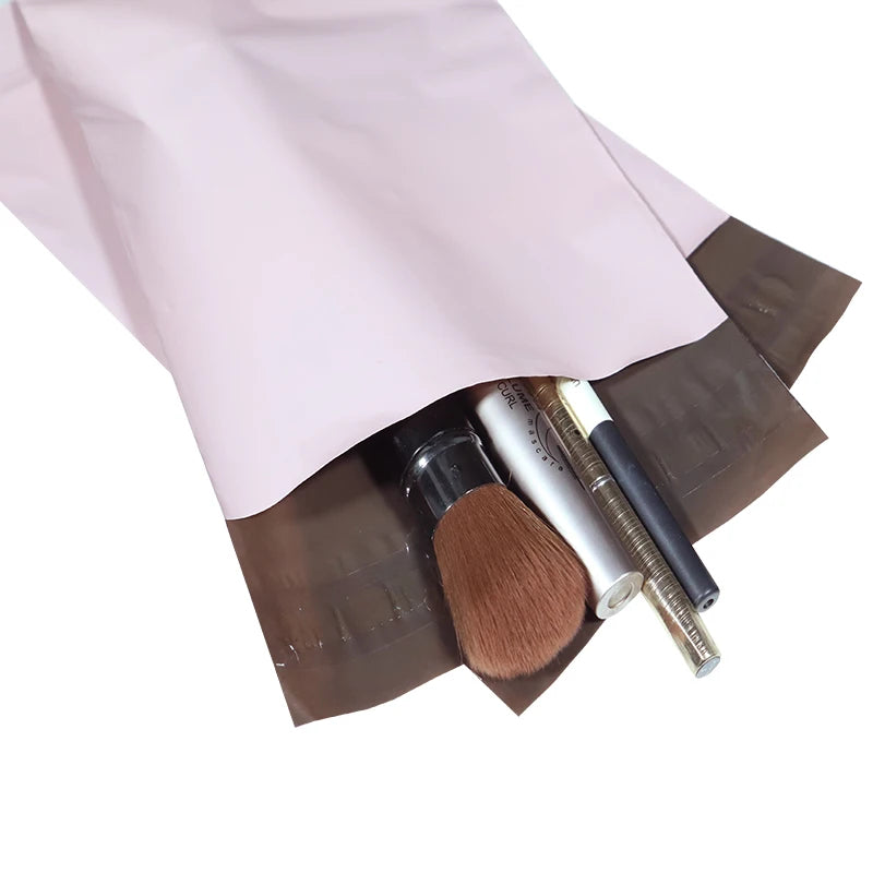 10pcs Light Pink Poly Mailer Self Adhesive Post Mailing Package Mailer Glue Seal Postal Bag Gift Bags Courier Storage Bags