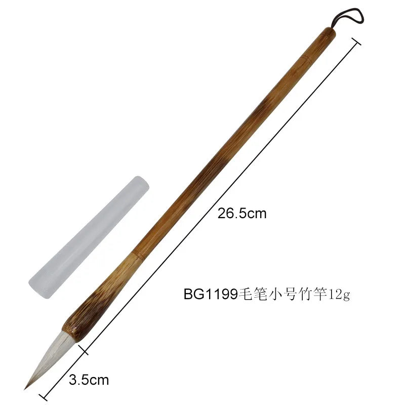 1 Pcs Wolf Hair Calligraphy Brush Chinese Writing Brush Paint Brush Artist Drawing Watercolor Painting Brushes School Supplies