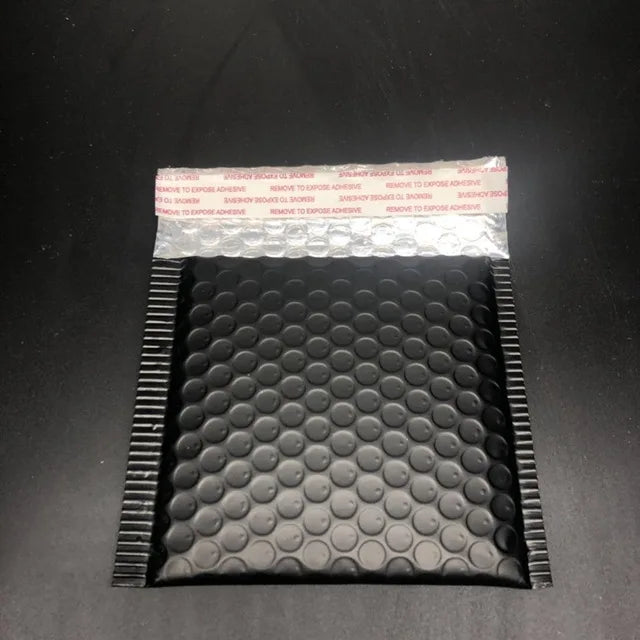 50pcs CD/CVD Packaging Shipping Bubble Mailers gold paper Padded Envelopes Gift Bag Bubble Mailing Envelope Bag 15*13cm+4cm