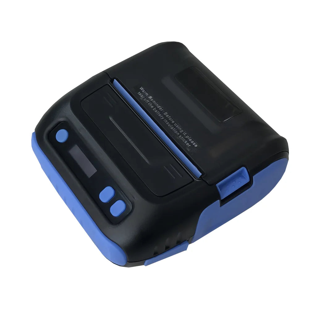 Milestone 80mm 2inch Wireless Bluetooth Thermal  Receipt Printer Receipt Label Maker Portable Sticker Label Printer Portable
