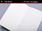 Replace Notebooks DIY Journal Inner Paper Books 4 Sizes 64 Pages Blank/ Graph/ Ruled/ Dot Diary School Office Student Stationery