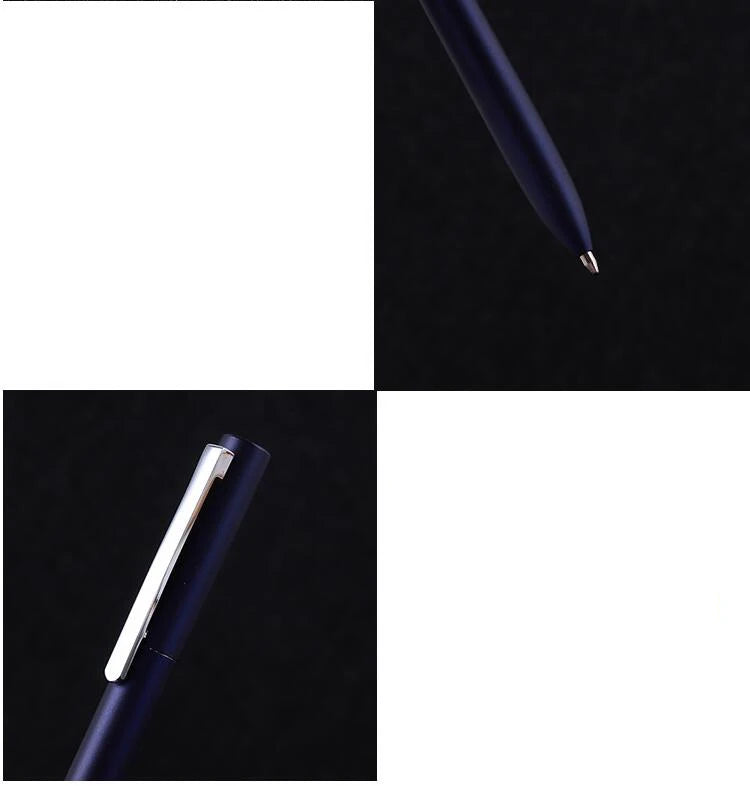 Metal Rotating Gel Pen Sign Pen with Refills for Xiaomi Metal Sign Pens 0.5MM Smooth Low-Key Elegant and Firm Office Business