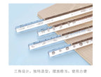 Transparent Triangle Ruler 15 Cm Kawaii Accessories Stationery School Supplies Student Rulers