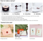 100pcs Heart-Shaped Sealing Wax Beads for Wax Seal Stamp, Great For Embellishment Of Card Envelope, Wedding Invitation