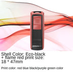 Rectangle Pocket Self Inking Engraving Rubber Stamp Hold DIY Material for Laser Engraving Stamping Machine