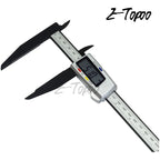 300mm 200 Electronic Digital Caliper LCD Plastic Vernier Caliper  Long Jaw Micrometer Inner Outer Diameter Gauge Measuring Tools