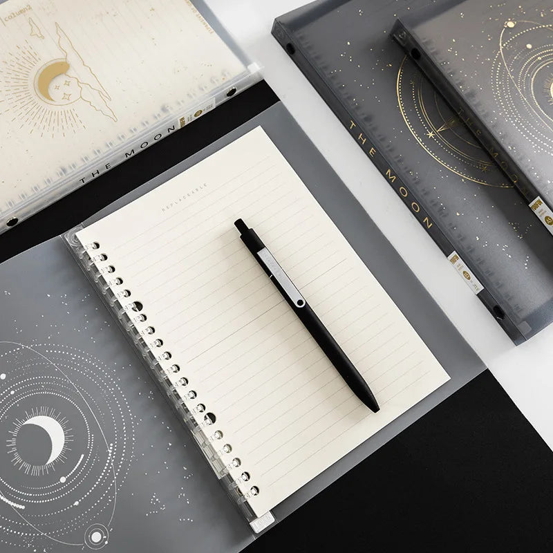 A5 B5 20Holes Loose-Leaf Notebook Refill 60Sheet Spiral Binder Paper Index Inside Page Dot Grid Blank Connell Stationery