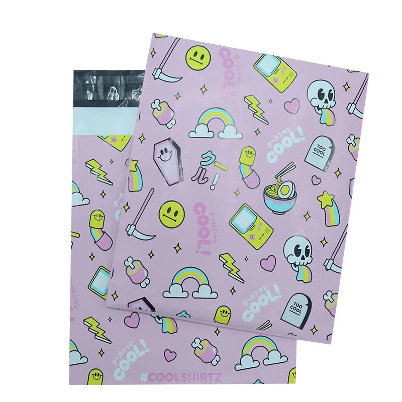 10PCS Poly Mailers, T-shirt Envelopes Plastic Custom Mailing Shipping Bags, Poly Mailer Envelope with Self Seal Adhesive Strip