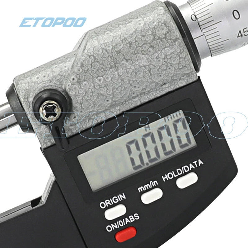 High Quality 0-25mm Micron Digital Outside Micrometer Electronic Micrometer Gauge 0.001 mm Digital Tools Caliper