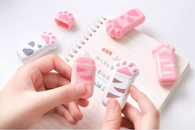Lytwtw's Lovely Kawaii Cat Claw Cute Correction Tape Stationery Office School Supply Gift nice things corrector novel
