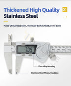 IP54 Calipers Stainless Steel Digital Pachymeter Caliber Measuring Tools Carpenter Tools Electronic Caliper Metal Vernier Ruler
