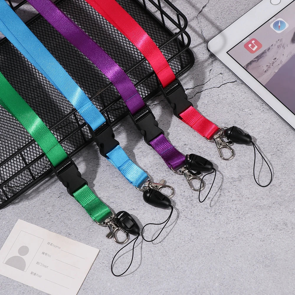 Fashion Personality Mobile Phone Lanyard Neck Hanging Lanyards for Keys ID Card Employee Card Badge Holder ID Card lanyard