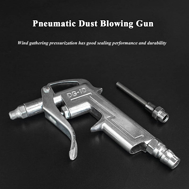 1PC Aluminum/Plastic Dust Removal Powerful Air Compressor Pneumatic Air Dust Blower Air Pump Device Cleaning Handhold Power Tool