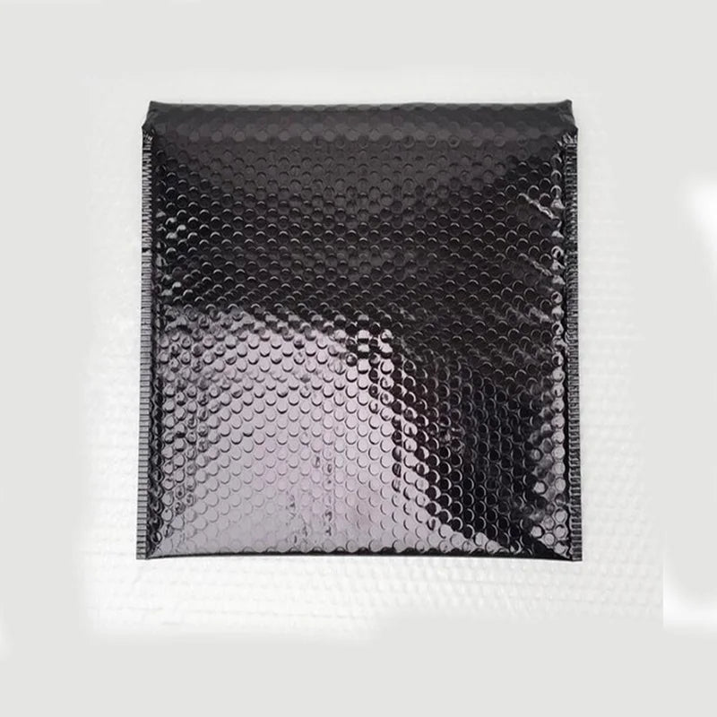 50pcs CD/CVD Packaging Shipping Bubble Mailers gold paper Padded Envelopes Gift Bag Bubble Mailing Envelope Bag 15*13cm+4cm
