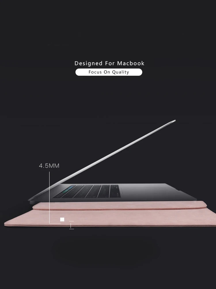Laptop Sleeve Bag Cases For Macbook Pro Air 13.3 M1 M2 13.6 11 14 16 15 XiaoMi 15.6 Notebook Cover HP Matebook Shell Accessories