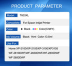 603XL Ink Cartridges for Epson 603 T603XL XP 2100 for Epson XP-3100 XP-2100 WF-2810 XP-3105 XP-4100 WF-2830 XP-2105 Printer