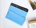 100PCS Custom Logo Text Express Courier Bag Plastic Self-Sealing Adhesive Poly Envelope Clothing T-shirt Box Shipping Pouches