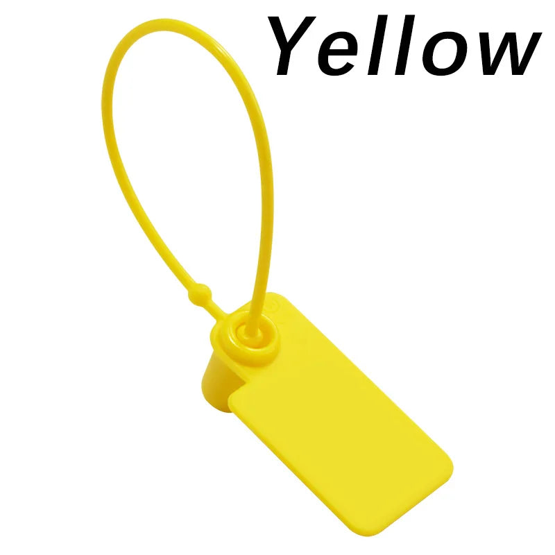 100 Custom Product Hang Tags Label Plastic Security Garment Clothes Shoes Bag Key Gift Logo Brand Printed Labels Tag 160mm/6.3"