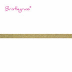BRISTLEGRASS 2 5 10 Yard 1/4" 6mm Flat Skinny Elastic Cord Glitter Latex Rubber Band Rope Notebook Earloop Dress DIY Sewing Trim