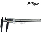 300mm 200 Electronic Digital Caliper LCD Plastic Vernier Caliper  Long Jaw Micrometer Inner Outer Diameter Gauge Measuring Tools