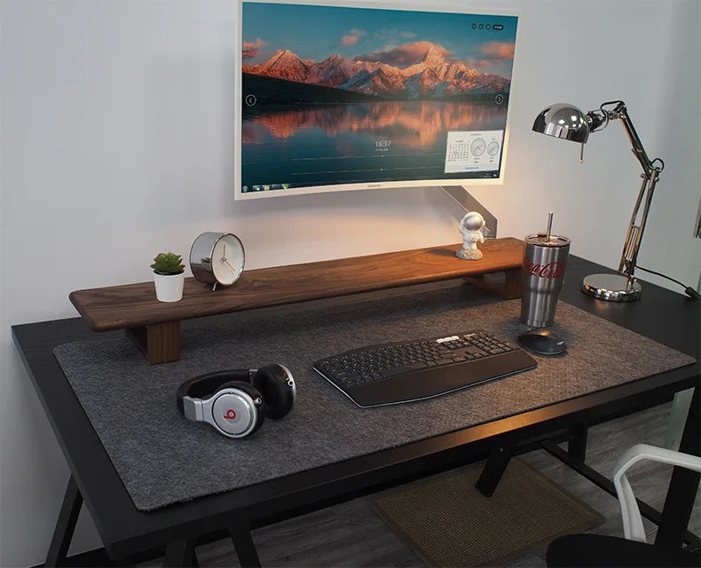 XXL Large Wool Felt Gaming Mouse Pad Computer Desk Mat Non-slip Laptop Keyboard desk Pad Office Desk Accessories