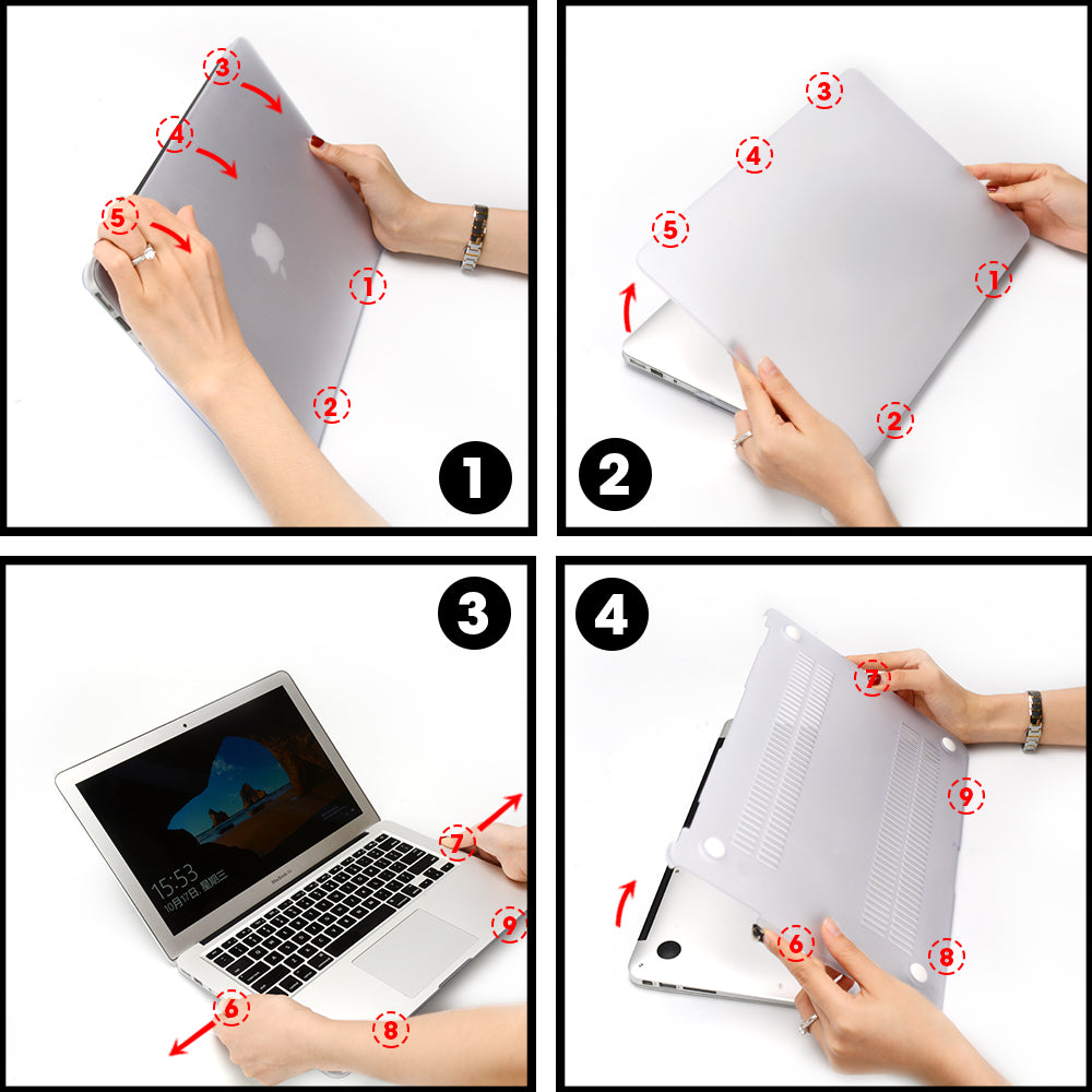 Glitter Laptop Case For Macbook 15 A1707 A2941 A2141 Laptop Case For Apple Macbook Case Bag For Air 13 A2681 A2337 A1466 A2338