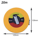 10/15/20/30/50M Tape Measure Circular Glass Fiber Leather Tape Measure Carpenter Metric Measuring Meter Tape Measure Tools