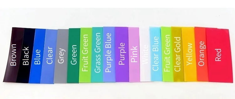 20/100/300pcs 18650/21700/26650 Lipo Battery Wrap PVC Heat Shrink Tube Precut Insulated Film Protection Cover Case Pack Sleeving