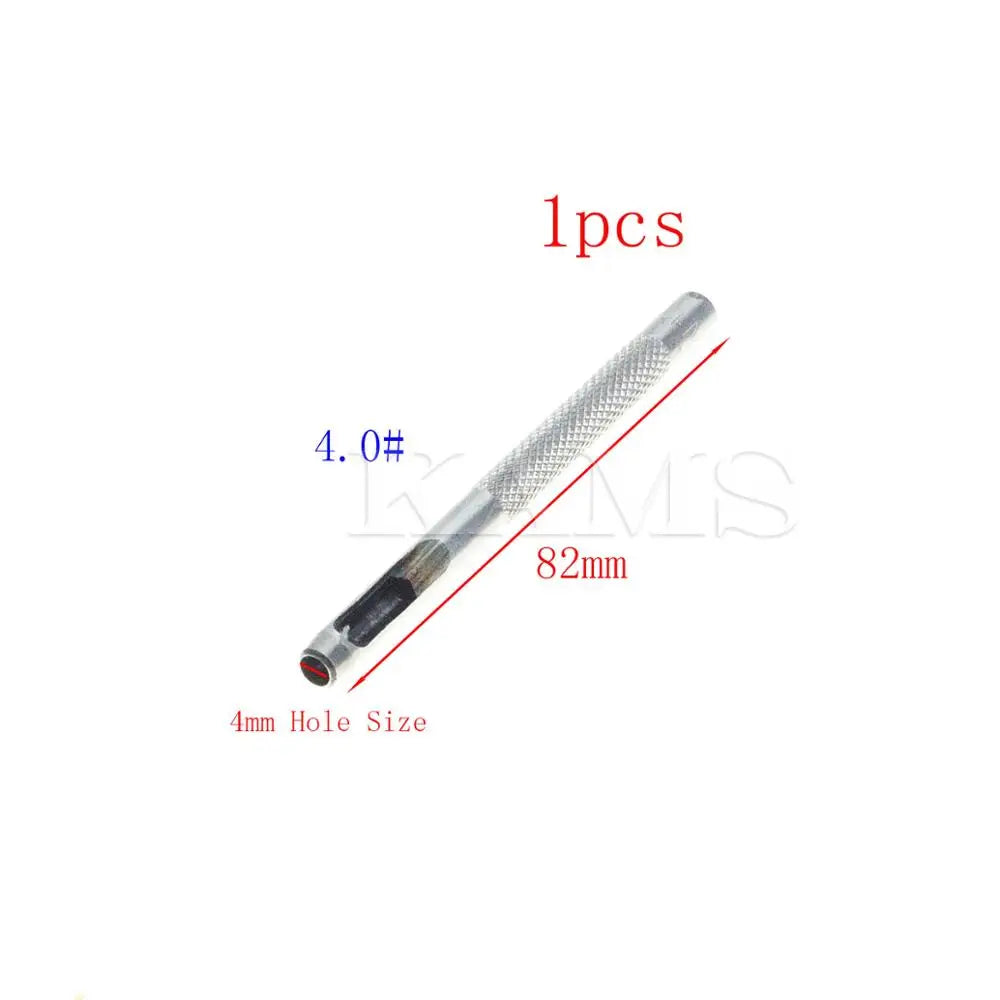 25 Size Pick Leather Tools Leather Punch Leathercraft Hole Craft Set Hollow Puncher Belt Punch 1.0mm-25mm for Clothing Canvas
