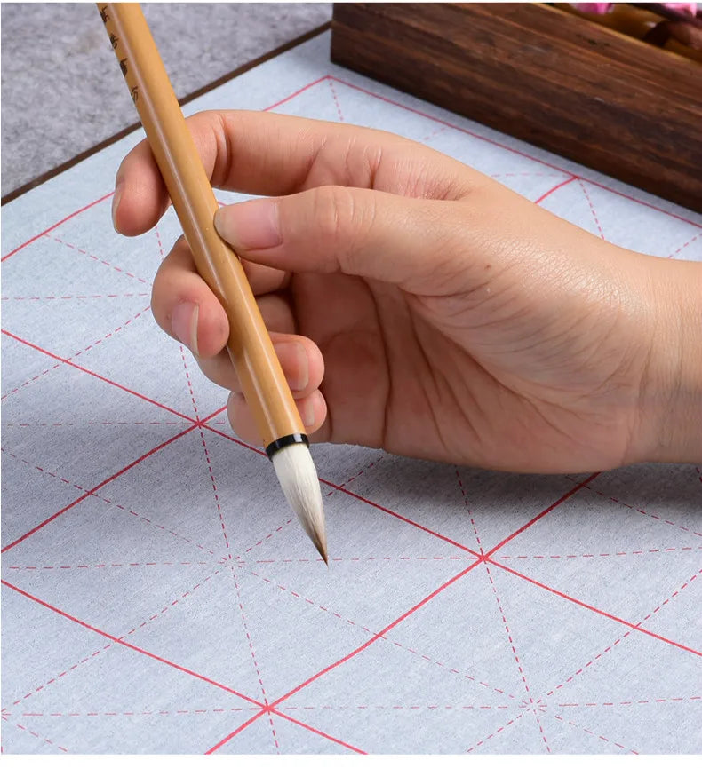 Calligraphy Brushes Chinese Mixed Woolen Hair Brush Pen Regular Script Calligraphy Painting Brush Pen Caligrafia Tinta China