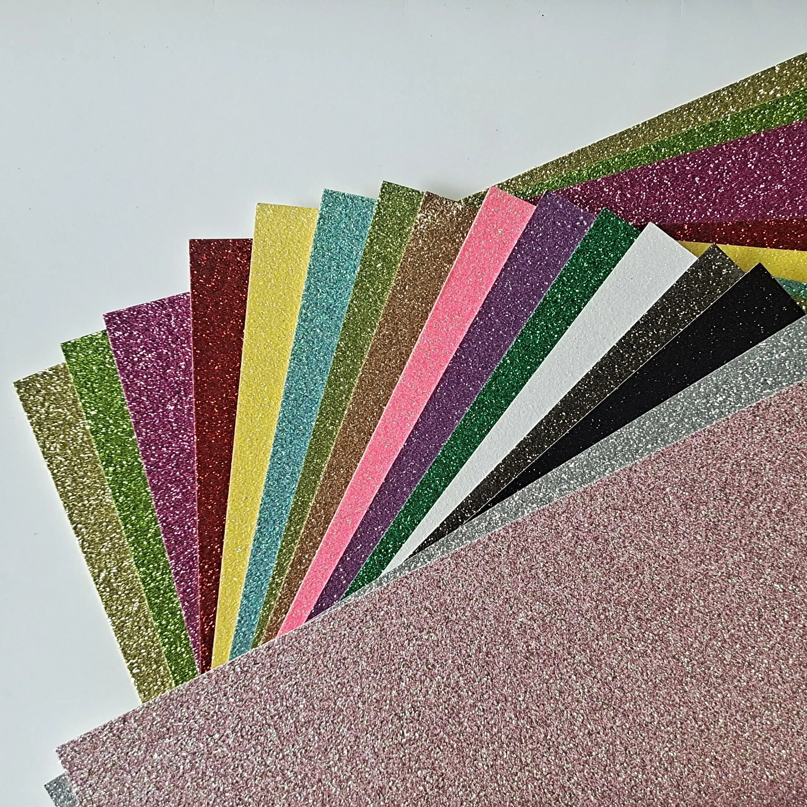 500pcs  12"*12" Glitter Card Paper Stock for Cricut Cameo Machine for Birthday Invitation