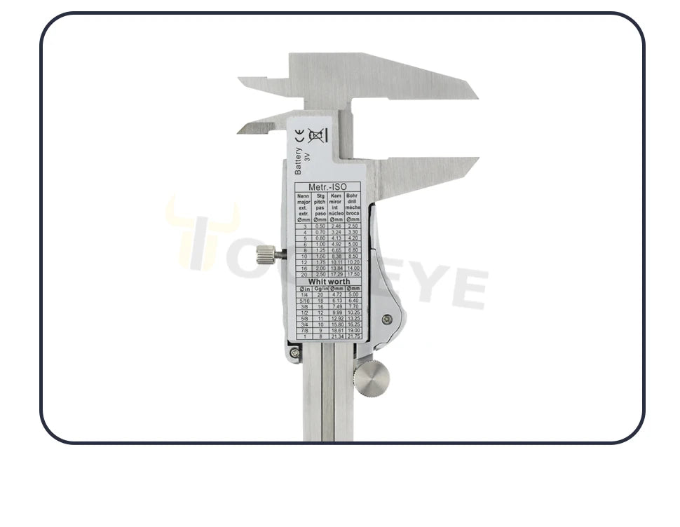 IP54 Calipers Stainless Steel Digital Pachymeter Caliber Measuring Tools Carpenter Tools Electronic Caliper Metal Vernier Ruler