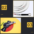 10/15/20/30/50M Tape Measure Circular Glass Fiber Leather Tape Measure Carpenter Metric Measuring Meter Tape Measure Tools