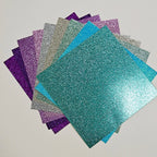 500pcs  12"*12" Glitter Card Paper Stock for Cricut Cameo Machine for Birthday Invitation