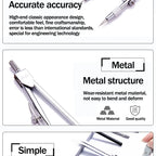 Stainless Steel Multifunctional Drafting Drawing Compass/Lead Core Math Geometry Circles Tool Durable Supplies 8600/8601