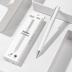 Deli Metal Gel Pen Rollerball Caneta ручка Ballpoint 0.5MM Signing Pens for Office Students Business Stationary Supplies