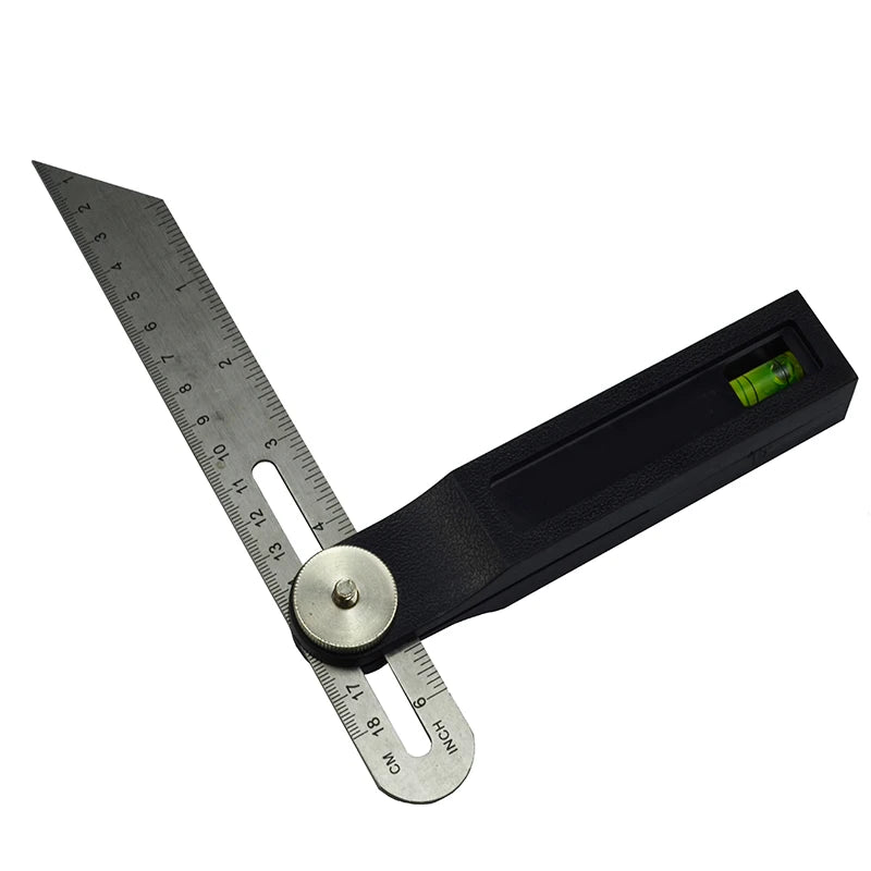 Digital Angle Rulers Gauges Tri Square Sliding T-Bevel Square Level Measuring Tool Wooden Marking Gauge Protractor