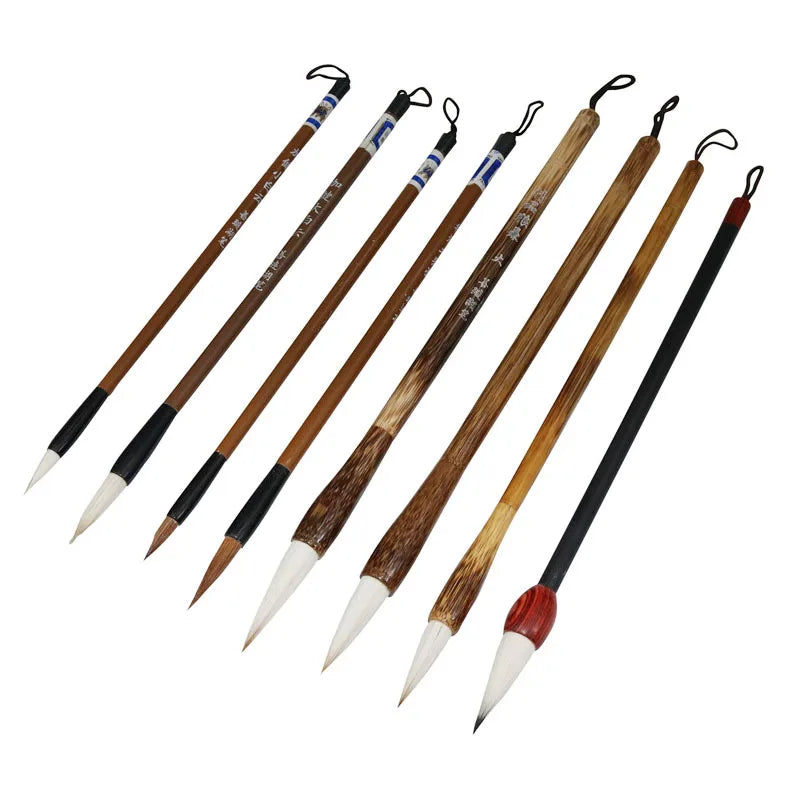 1 Pcs Wolf Hair Calligraphy Brush Chinese Writing Brush Paint Brush Artist Drawing Watercolor Painting Brushes School Supplies