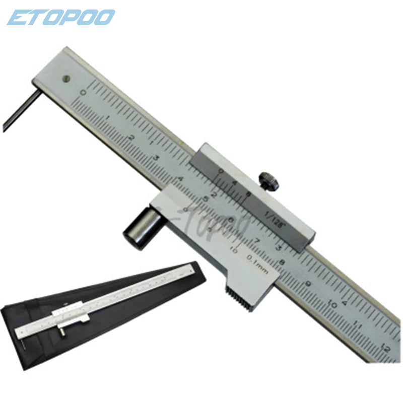 200mm 300mm 400mm 500mm Stainless Steel Parallel Marking Vernier Caliper Marking Gauge with Carbide Scriber Marking Gauge Tool