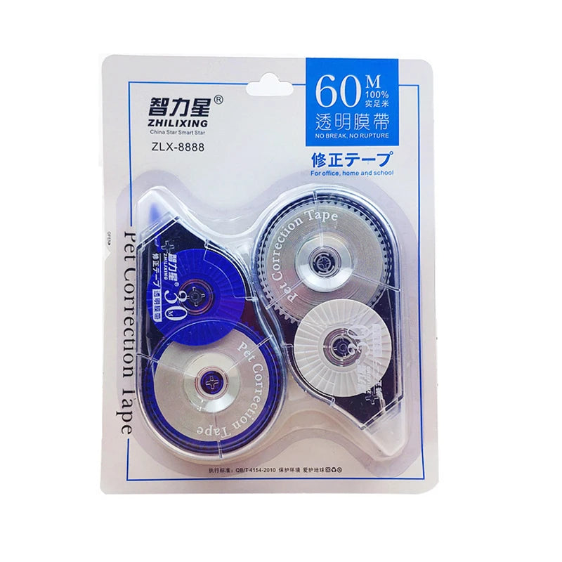 Correction Tape 12m/30m/60m Large-capacity Multi-specification Correct Belt Diary Scrapbooking Student School Office Supplies
