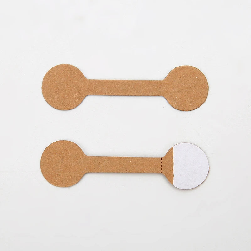 100pcs Paper Small Price Tags Stickers For Ring Jewelry Making Blank Price Labels Hang Tag Card Diy Necklace Bracelet Packaging