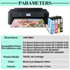 603XL Compatible Ink Cartridges T 603 XL For Epson XP-2100 XP-2105 XP-3100 XP-3105 XP-4100 XP-4105 WF-2810 WF-2830 Printer