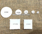 New Stamp shape Craft Punch Embossing Machine Round Hole Punch Toothed Puncher Embosser