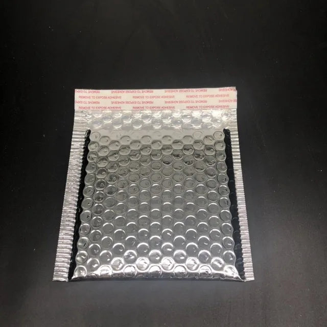 50pcs CD/CVD Packaging Shipping Bubble Mailers gold paper Padded Envelopes Gift Bag Bubble Mailing Envelope Bag 15*13cm+4cm